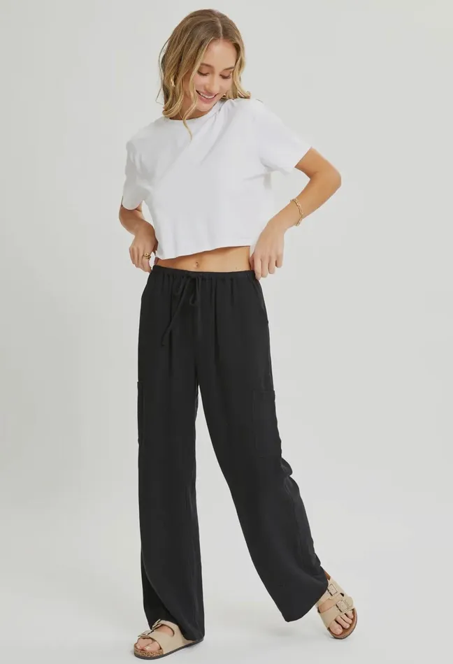 LinedPullOnPants Black Sweet Lovely By Jen Necklaces