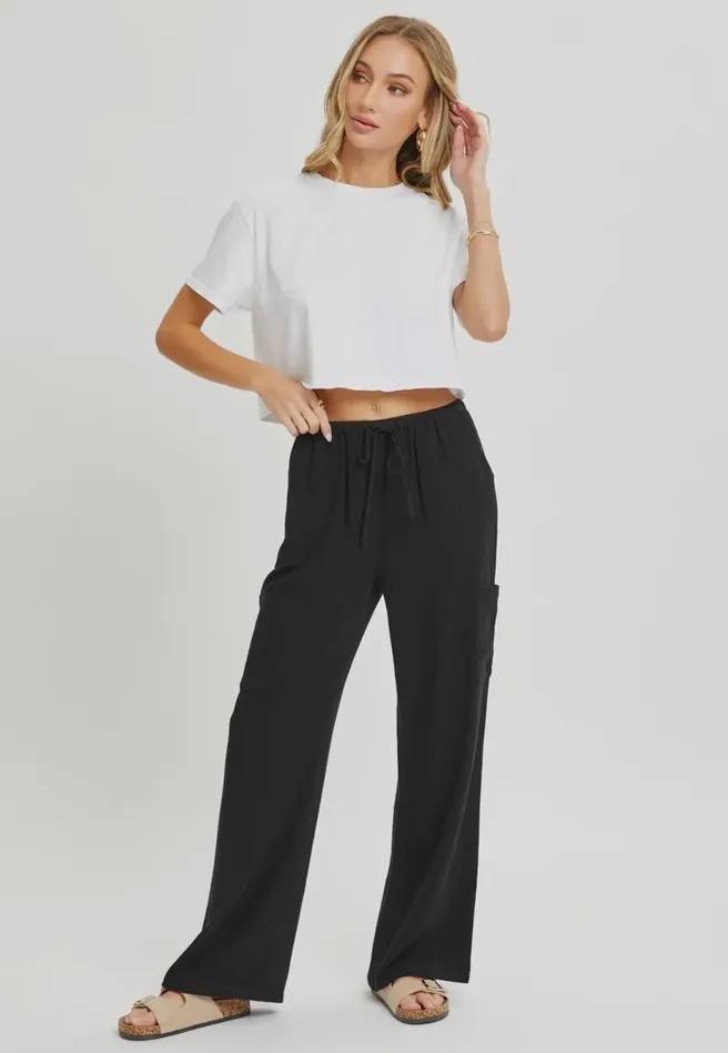 LinedPullOnPants Black Sweet Lovely By Jen Necklaces
