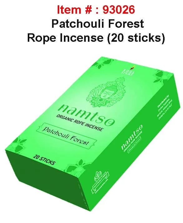 Designs by Deekay Inc Rings PATCHOULI FOREST ROPE INCENSE