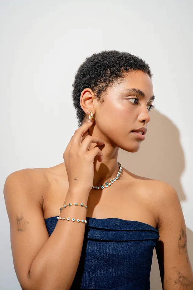 Necklaces Nazar Necklace Crystal Haze Jewelry