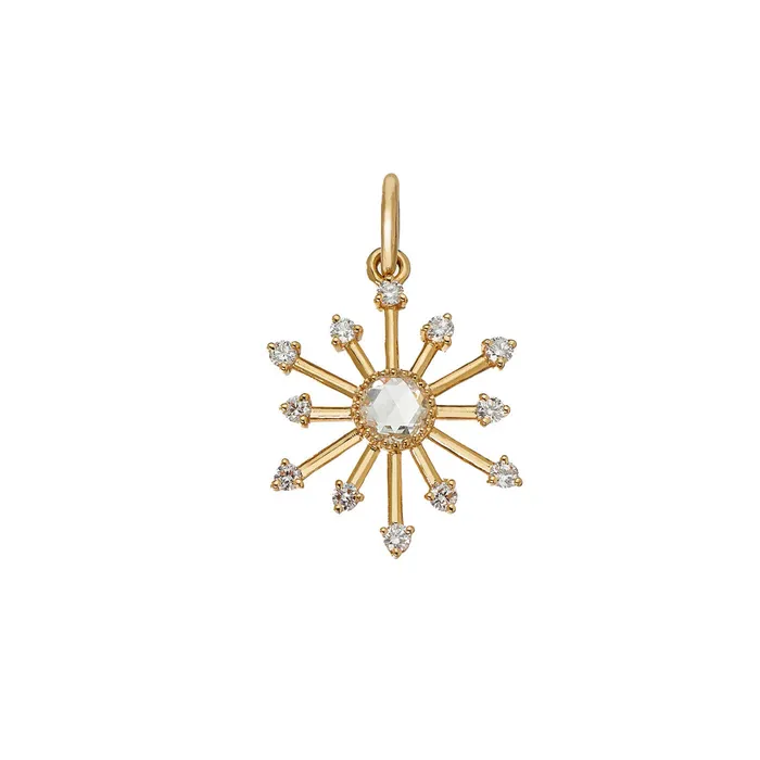 Necklaces Sethi Couture Star Diamond Pendant