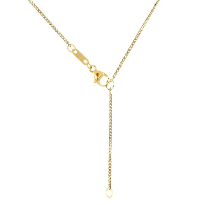 005 CT TW Natural Diamond Teardrop Bead Frame Pendant in 10K Yellow Gold Goldia Necklaces 005 CT TW Natural Diamond Teardrop Bead Frame Pendant in 10K Yellow Gold Goldia Necklaces