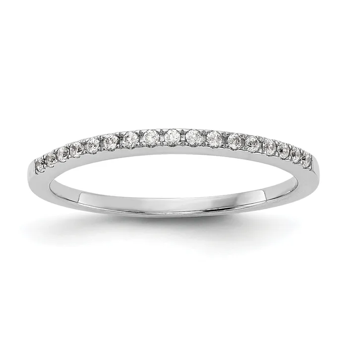 024ct CZ Solid Real 14K White Gold Wedding Wedding Band Ring VS quality dias Goldia Rings 024ct CZ Solid Real 14K White Gold Wedding Wedding Band Ring VS quality dias Goldia Rings