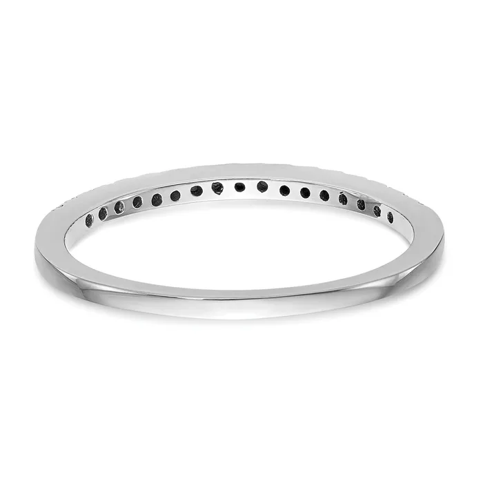 024ct CZ Solid Real 14K White Gold Wedding Wedding Band Ring VS quality dias Goldia Rings