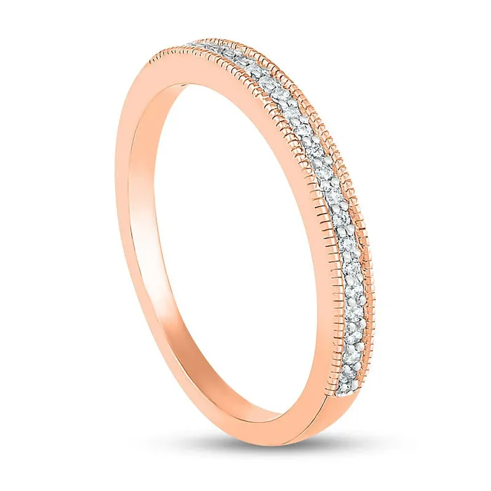 075 CT TW PrincessCut Natural Diamond Double Cushion Frame Antique VintageStyle Bridal Engagement Ring Set in Solid 10K Rose Gold Goldia Rings 075 CT TW PrincessCut Natural Diamond Double Cushion Frame Antique VintageStyle Bridal Engagement Ring Set in Solid 10K Rose Gold Goldia Rings