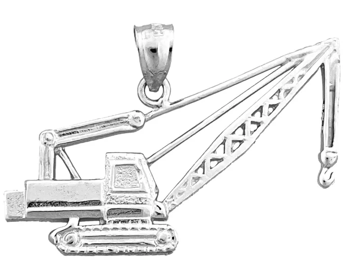 14K Gold Crawler Crane Pendant Goldia PreStyled Sets