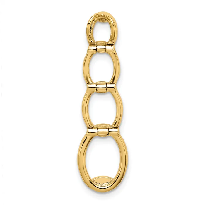 14k Yellow Gold Lab Grown Diamond VSSI FGH Oval Drop Pendant Goldia Earrings
