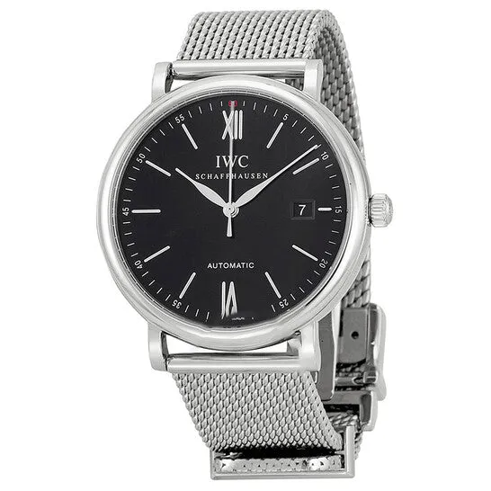 Bracelets JMS always Original IWC Portofino Black Dial Stainless Steel Mens Watch IW356506 Bracelets JMS always Original IWC Portofino Black Dial Stainless Steel Mens Watch IW356506