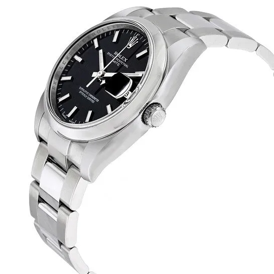 Bracelets JMS always Original Rolex Oyster Perpetual Date 34 Black Dial Stainless Steel Bracelet Automatic Mens Watch 115200BKSO Bracelets JMS always Original Rolex Oyster Perpetual Date 34 Black Dial Stainless Steel Bracelet Automatic Mens Watch 115200BKSO