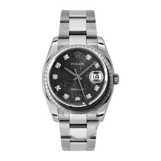 Bracelets JMS always Original Rolex Oyster Perpetual Datejust 36 Black Dial Stainless Steel Bracelet Automatic Ladies Watch 116244BKJDO Bracelets JMS always Original Rolex Oyster Perpetual Datejust 36 Black Dial Stainless Steel Bracelet Automatic Ladies Watch 116244BKJDO