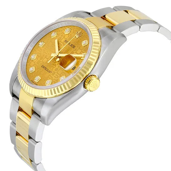 Bracelets Original Rolex Oyster Perpetual Datejust 36 Champagne Dial Stainless Steel and 18K Yellow Gold Bracelet Automatic Mens Watch 116233CJDO JMS always Bracelets Original Rolex Oyster Perpetual Datejust 36 Champagne Dial Stainless Steel and 18K Yellow Gold Bracelet Automatic Mens Watch 116233CJDO JMS always