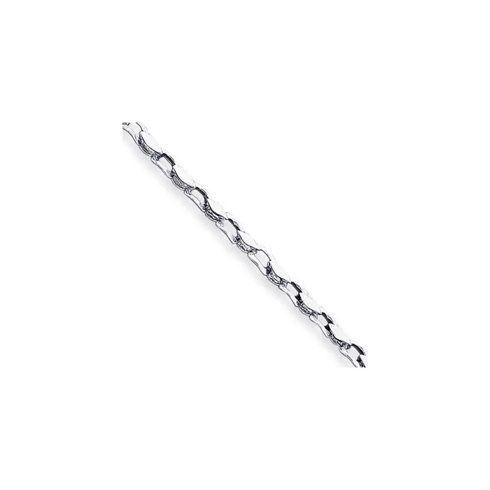 Bracelets Solid 14K White Gold 8 inch 45mm Hand Polished Fancy Link with Fancy Lobster Clasp Bracelet MDS Bracelets Solid 14K White Gold 8 inch 45mm Hand Polished Fancy Link with Fancy Lobster Clasp Bracelet MDS