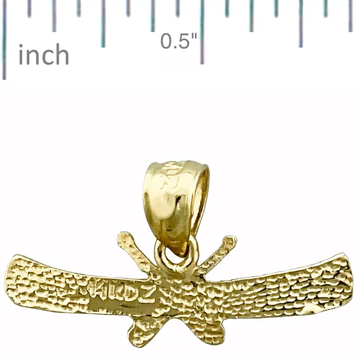 Charm Necklaces Goldia 14K Gold Canoe with Oars Charm