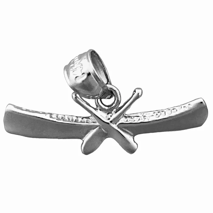Charm Necklaces Goldia 14K Gold Canoe with Oars Charm