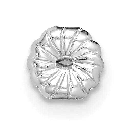 Earrings 14k White Gold 1 ctw Lab Grown Diamond VSSI G Pear 4 Prong Heavy Wt Stud Earrings Goldia