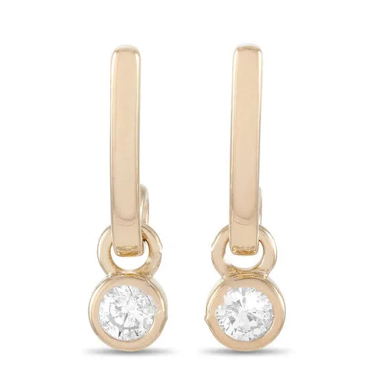 Earrings JMS always Original LB Exclusive 14K Yellow Gold 040 ct Diamond Earrings Earrings JMS always Original LB Exclusive 14K Yellow Gold 040 ct Diamond Earrings