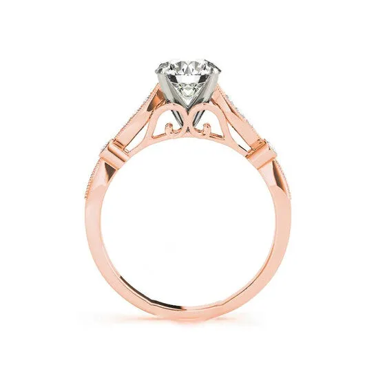 Earrings Original DiamondMuse 2 cttw Rose Gold Plated Over Sterling SilverRound Swarovski Diamond Bridal Set JMS always