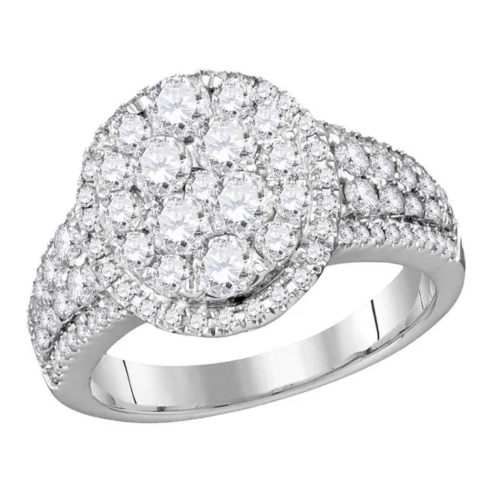 gndatlanta 134CTWDiamond FASHION BRIDAL RING Rings