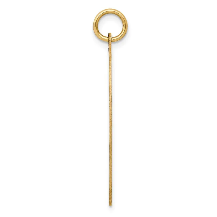 Goldia Charm Necklaces 14k Yellow Gold 2 piece Heart Charm Set