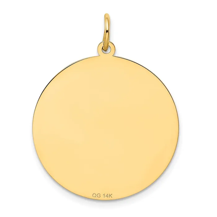 Goldia Charm Necklaces 14k Yellow Gold Happy Anniversary Charm