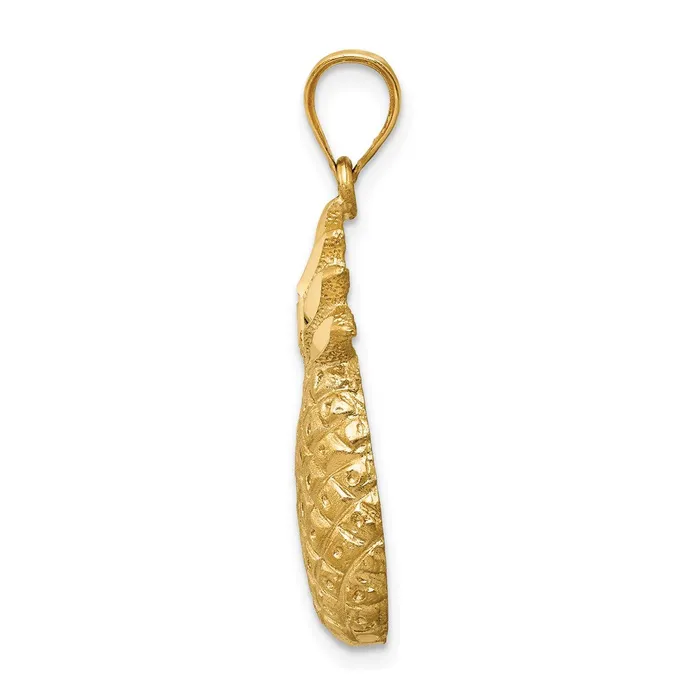 Goldia Charm Necklaces 14k Yellow Gold Pineapple Charm