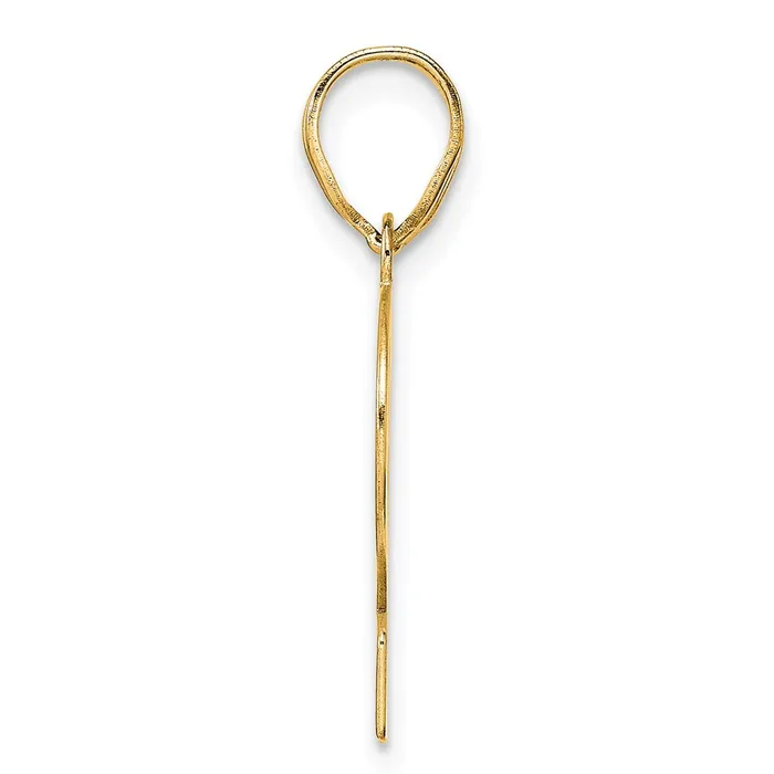 Goldia Necklaces 14k Yellow Gold Polished Number 12 Pendant
