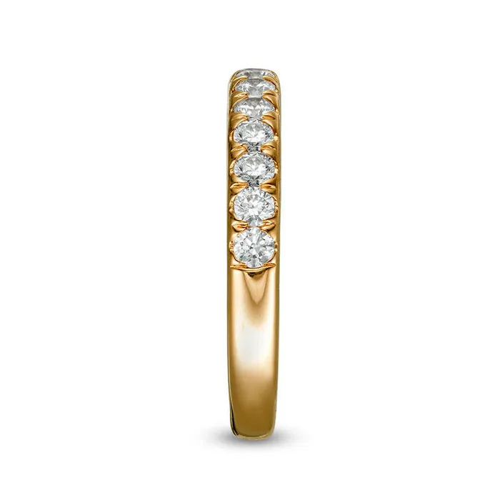 Goldia PreStyled Sets 063 CT TW Natural Diamond Anniversary Band in Solid 18K Gold ISI2 Goldia PreStyled Sets 063 CT TW Natural Diamond Anniversary Band in Solid 18K Gold ISI2