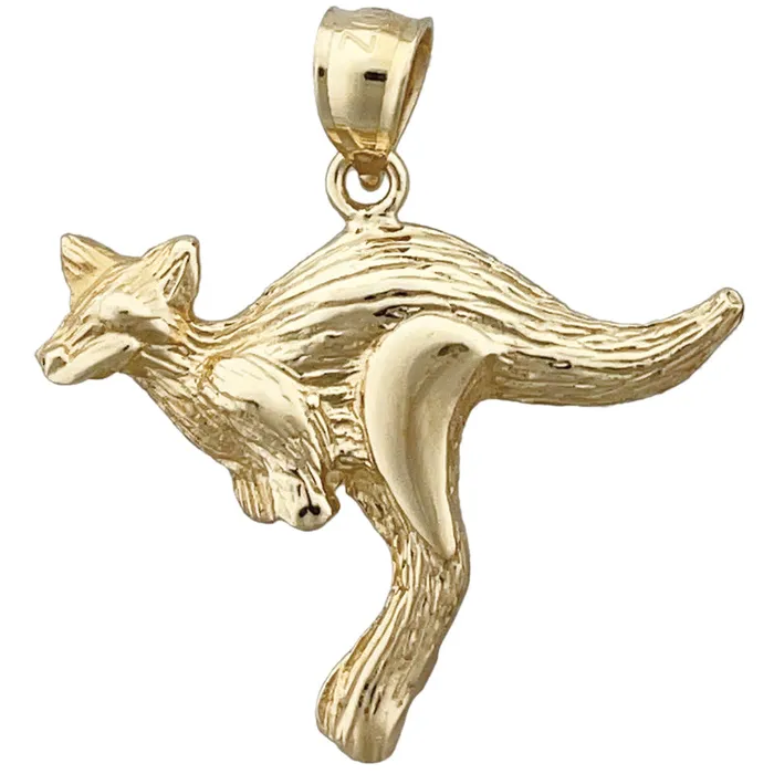 Goldia PreStyled Sets 14K Gold Kangaroo Pendant