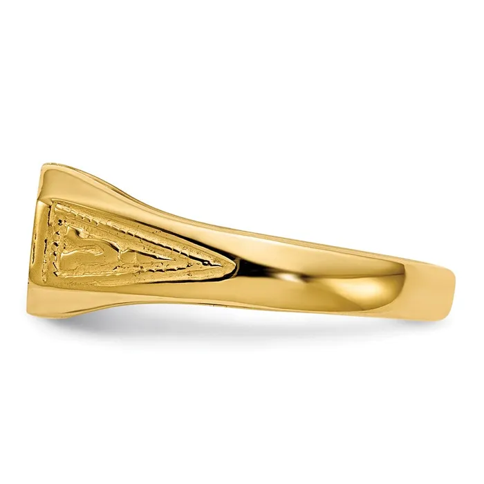Goldia Rings 14K Yellow Gold Signet Ring
