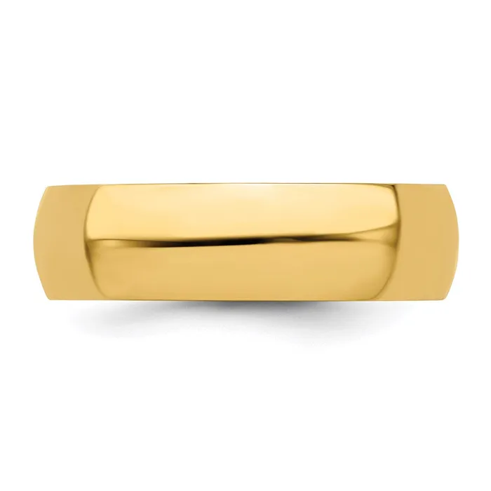 Goldia Rings Solid 10K Yellow Gold 6mm HalfRound Wedding MensWomens Wedding Band Ring Size 115 Goldia Rings Solid 10K Yellow Gold 6mm HalfRound Wedding MensWomens Wedding Band Ring Size 115