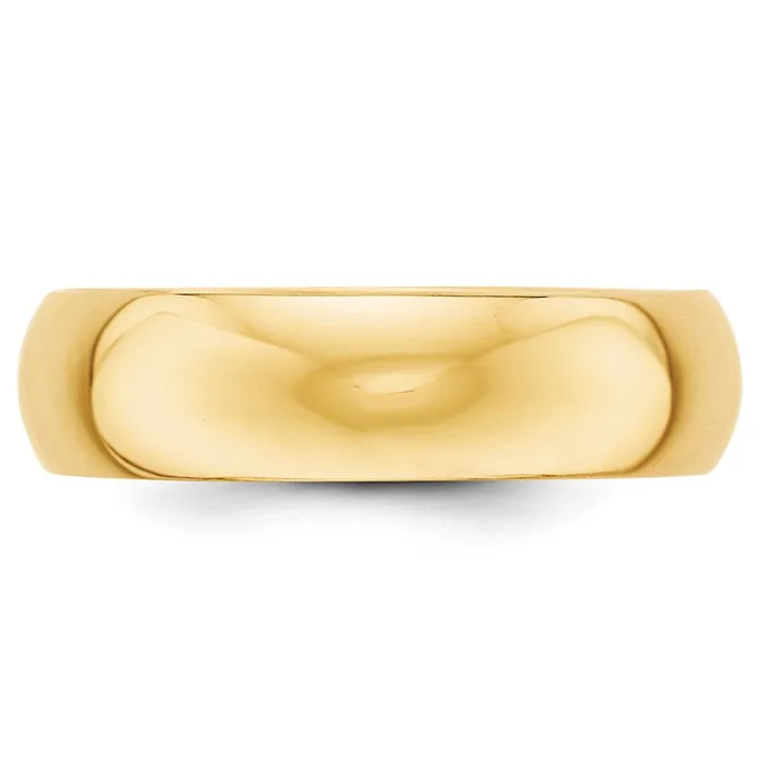 Goldia Rings Solid 10K Yellow Gold 6mm HalfRound Wedding MensWomens Wedding Band Ring Size 115 Goldia Rings Solid 10K Yellow Gold 6mm HalfRound Wedding MensWomens Wedding Band Ring Size 115