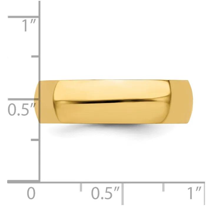 Goldia Rings Solid 10K Yellow Gold 6mm HalfRound Wedding MensWomens Wedding Band Ring Size 115 Goldia Rings Solid 10K Yellow Gold 6mm HalfRound Wedding MensWomens Wedding Band Ring Size 115