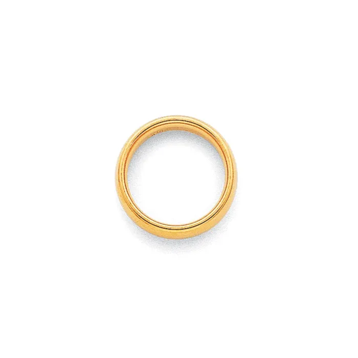 Goldia Rings Solid 14K Yellow Gold 3mm Comfort Fit MensWomens Wedding Band Ring Size 8 Goldia Rings Solid 14K Yellow Gold 3mm Comfort Fit MensWomens Wedding Band Ring Size 8