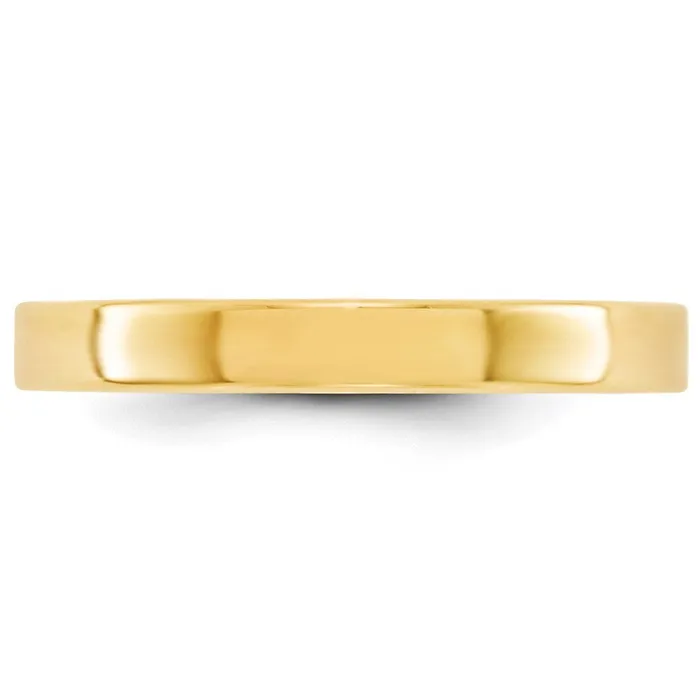 Goldia Rings Solid 18K Yellow Gold 3mm Light Weight Flat MensWomens Wedding Band Ring Size 6 Goldia Rings Solid 18K Yellow Gold 3mm Light Weight Flat MensWomens Wedding Band Ring Size 6