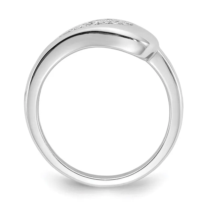 Goldia Rings SS White Ice 07ct Diamond Ring