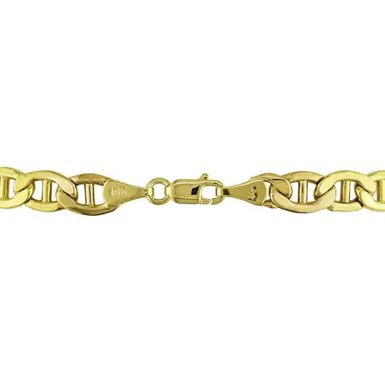 JMS always Bracelets Original AMOUR Mens Mariner Link Chain Bracelet In 10K Yellow Gold 7 Mm9 Inch JMS always Bracelets Original AMOUR Mens Mariner Link Chain Bracelet In 10K Yellow Gold 7 Mm9 Inch