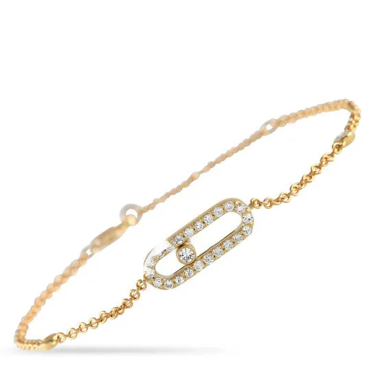 JMS always Bracelets Original LB Exclusive 18K Yellow Gold 022ct Diamond Bracelet JMS always Bracelets Original LB Exclusive 18K Yellow Gold 022ct Diamond Bracelet