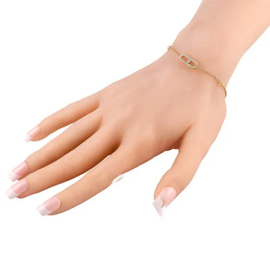 JMS always Bracelets Original LB Exclusive 18K Yellow Gold 022ct Diamond Bracelet JMS always Bracelets Original LB Exclusive 18K Yellow Gold 022ct Diamond Bracelet