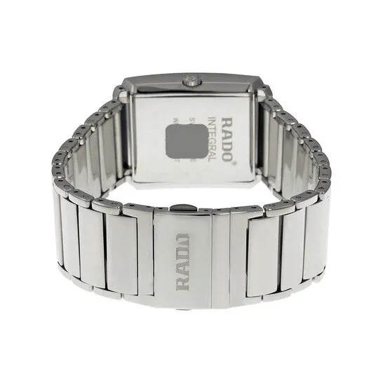 JMS always Bracelets Original Rado Integral Black Dial Stainless Steel Mens Quartz Watch R20997713 JMS always Bracelets Original Rado Integral Black Dial Stainless Steel Mens Quartz Watch R20997713