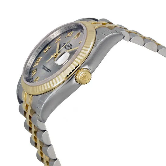 JMS always Bracelets Original Rolex Oyster Perpetual Datejust 36 Grey Dial Stainless Steel and 18K Yellow Gold Jubilee Bracelet Automatic Mens Watch 116233GYRJ JMS always Bracelets Original Rolex Oyster Perpetual Datejust 36 Grey Dial Stainless Steel and 18K Yellow Gold Jubilee Bracelet Automatic Mens Watch 116233GYRJ