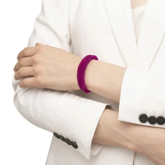 JMS always Bracelets Original Swarovski Stardust Fuchsia Double Bracelet 5089833M Medium JMS always Bracelets Original Swarovski Stardust Fuchsia Double Bracelet 5089833M Medium