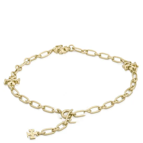 JMS always Bracelets Original Tory Burch Ladies Rolled Tory Gold 18K GoldPlated Brass Roxanne Chain Bracelet JMS always Bracelets Original Tory Burch Ladies Rolled Tory Gold 18K GoldPlated Brass Roxanne Chain Bracelet