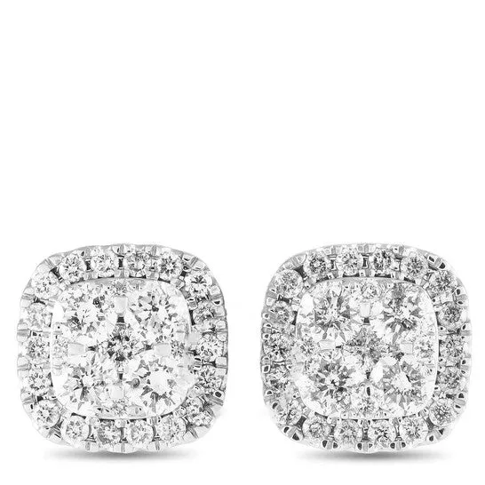 JMS always Earrings Original LB Exclusive 14K White Gold 20ct Diamond Earrings ER28524 JMS always Earrings Original LB Exclusive 14K White Gold 20ct Diamond Earrings ER28524