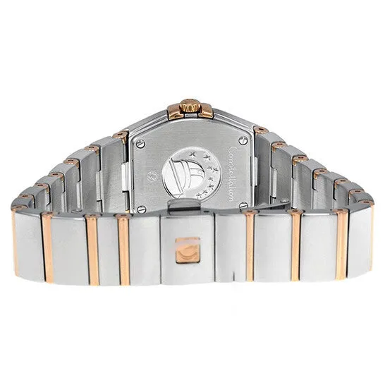 JMS always Earrings Original Omega Constellation Brown Griffes Style Dial 18kt Rose Gold Bezel Stainless Steel Ladies Watch 12320246063002 JMS always Earrings Original Omega Constellation Brown Griffes Style Dial 18kt Rose Gold Bezel Stainless Steel Ladies Watch 12320246063002