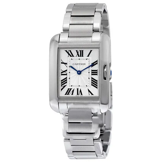 JMS always Original Cartier Tank Anglaise Silver Dial Ladies Watch W5310044 Watches JMS always Original Cartier Tank Anglaise Silver Dial Ladies Watch W5310044 Watches