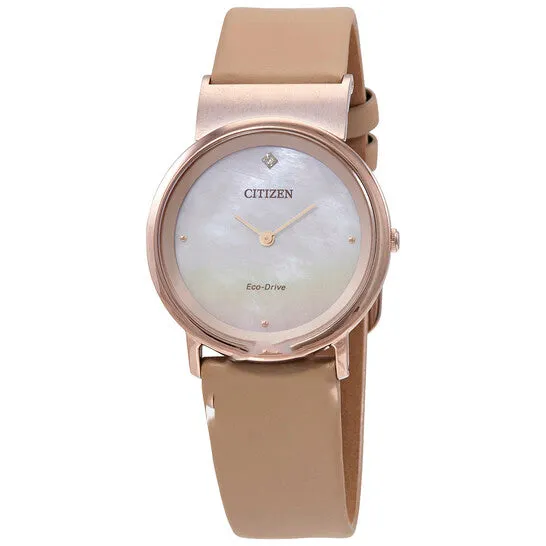 JMS always Original Citizen White Mother of Pearl Dial Ladies Watch EG707316Y Watches JMS always Original Citizen White Mother of Pearl Dial Ladies Watch EG707316Y Watches