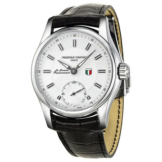 JMS always Original Frederique Constant Vintage Rally Silver Dial Leather Mens Watch FC435S6B6 Watches JMS always Original Frederique Constant Vintage Rally Silver Dial Leather Mens Watch FC435S6B6 Watches