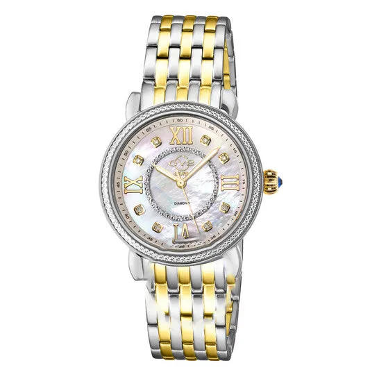 JMS always Original GV2 by Gevril Marsala Diamond Mother of Pearl Dial Ladies Watch 9864B Watches JMS always Original GV2 by Gevril Marsala Diamond Mother of Pearl Dial Ladies Watch 9864B Watches