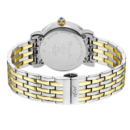 JMS always Original GV2 by Gevril Marsala Diamond Mother of Pearl Dial Ladies Watch 9864B Watches JMS always Original GV2 by Gevril Marsala Diamond Mother of Pearl Dial Ladies Watch 9864B Watches