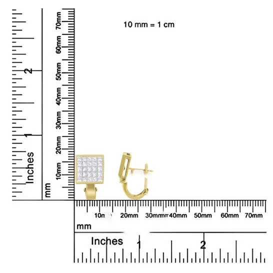 JMS always Original Haus of Brilliance 14K Yellow Gold 3 14 ct TDW Diamond Huggy Earrings GH VS1VS2 Earrings JMS always Original Haus of Brilliance 14K Yellow Gold 3 14 ct TDW Diamond Huggy Earrings GH VS1VS2 Earrings